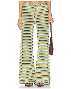 Solid & Striped Hose Ayden - Grün