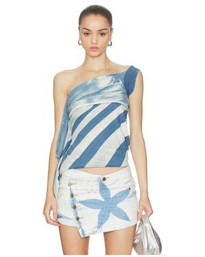 MASHA POPOVA トップ - ブルー