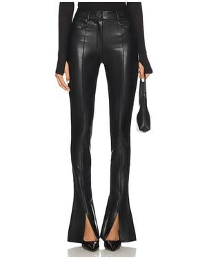Norma Kamali Spat Jeans - Black