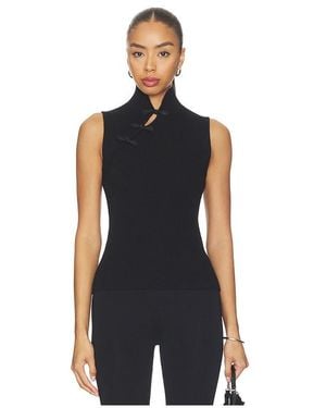 SAU LEE Yara Knit Top - Blue