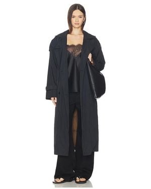Theory Gabardina Ligera Y Vaporosa En Color Negro Talla (También En S)