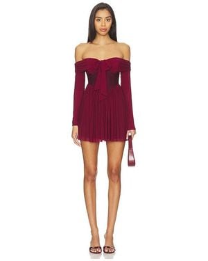 MORE TO COME Kristiana Mini Dress - Red