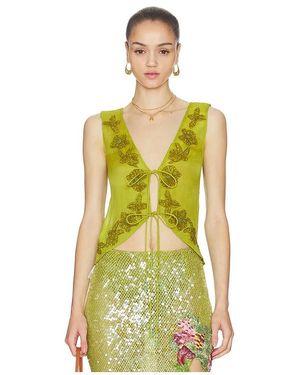 La Fuori Fresh Fern Top - Green