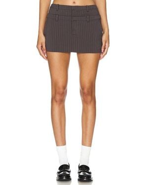 Lovers + Friends Ashley Mini Skirt - Black