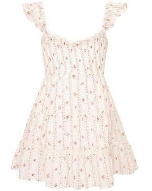 LoveShackFancy Tween Avenora Dress - White