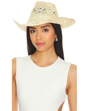 Lovers + Friends Nico Hat - White