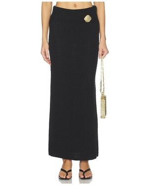 4th & Reckless Nala Crochet Skirt - Black