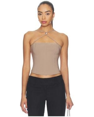Tiger Mist Oberteil Tamora Corset - Blau