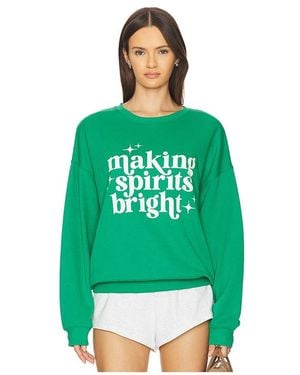 Beach Riot Devyn Oversized Sweatshirt - Green
