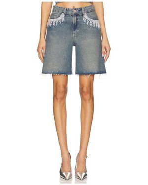PATBO Nostalgic Sky Denim Short - ブルー
