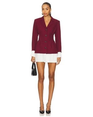 Line & Dot X Revolve X Revolve Kinny Blazer Dress - Red