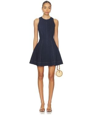 Bardot Palmer Denim Mini Dress - Blue