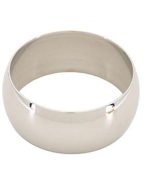 Amber Sceats Brazalete Bennett En Color Plateado Metálico Talla - Blanco