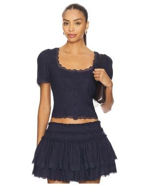 MAJORELLE Betsy Top - Blue