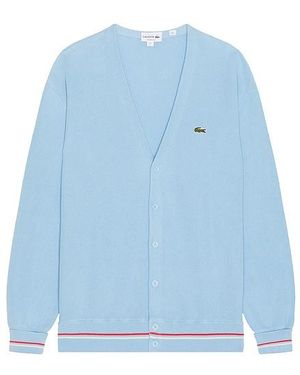 Lacoste Relaxed カーディガン - ブルー