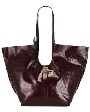 AllSaints Ara Shine Tote - Brown