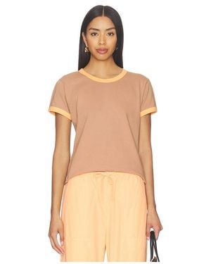 Leset Margo Ringer Tee - Natural