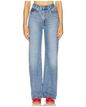 Levi's Pierna Ancha Ribcage En Color Azul Talla (También En 27, 28, 25, 26, 29, 30, 31, 32)