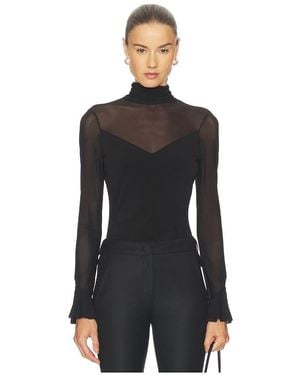 Cinq À Sept Super Stretch Lucy Top En Color Negro Talla (También En S, Xs)