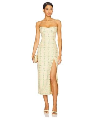 Amanda Uprichard Ivy Midi Dress - White