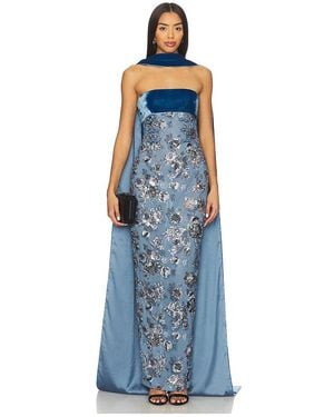 SAU LEE Adrian ドレス - ブルー