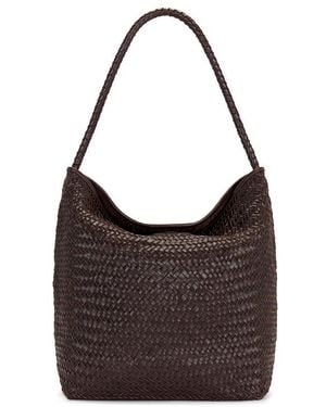 Madewell Handwoven Bucket Bag - Brown