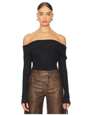 Free People Autumn Cozy ボディスーツ - ブラック