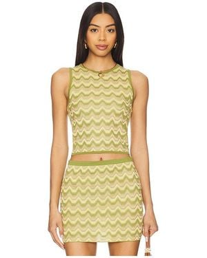 Devon Windsor Lata Top - Yellow