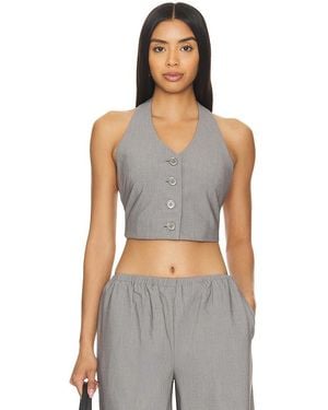 Lovers + Friends Amanda Vest - Black