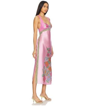 Free People Just Dreamy Maxi Dress - Red