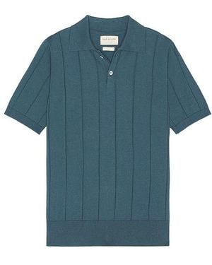 Far Afield Polohemd Jacobs - Blau