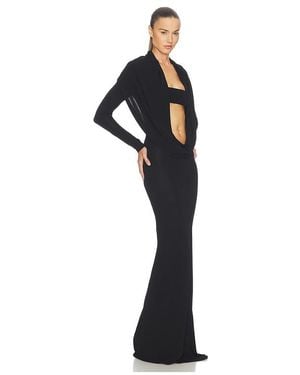 Helsa ROBE DE SOIRÉE SVETLANA en Black - Noir