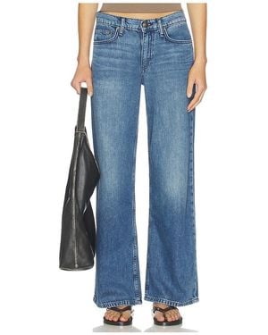 Rag & Bone Gerades Bein Saige - Blau