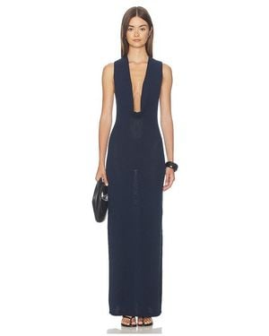 L'academie 'Academie Mckayla Cowl Maxi Dress - Blue