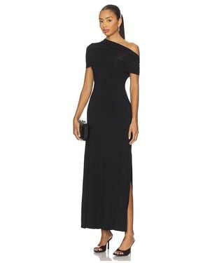 Helmut Lang Sash Maxi Dress - Black