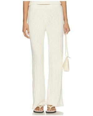 PERFECTWHITETEE Leilani Summer Mesh Pant - White