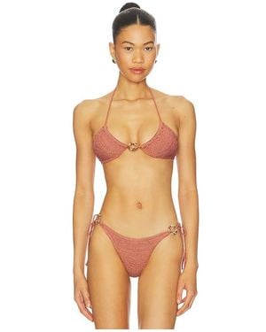 Bondeye Ring Ingrid Triangle Bra - Orange