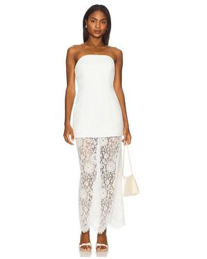 Lovers + Friends Serena Midi Dress - White