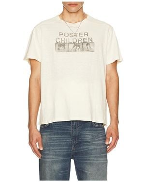 MISBHV Camiseta En Color Crema Talla (También En M, S, Xl/1X) - Azul