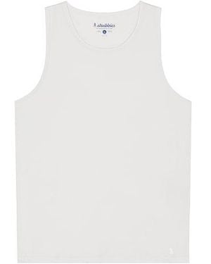Chubbies The Morning Run Ultimate Tank - White