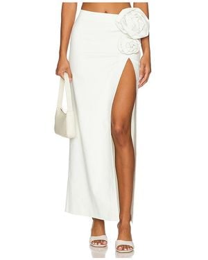 Nbd Yalexi Maxi Skirt - White