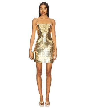 Runaway the Label Kerrie Sequin Mini Dress - Metallic