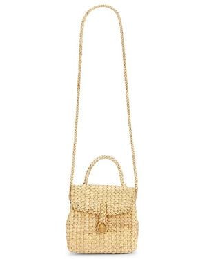 Hat Attack Shiloh Mini Top Handle Bag - Natural