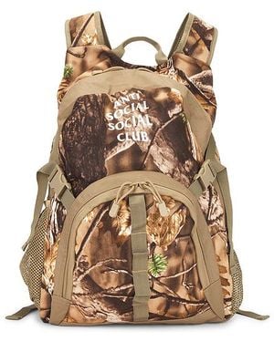 ANTI SOCIAL SOCIAL CLUB Mochila En Color Marrón Talla - Neutro