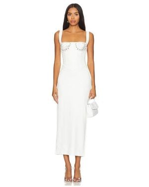 Paris Georgia Basics Micah ドレス - ホワイト