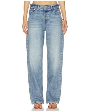 EB DENIM Mid Rise Baggy Jeans En Color Azul Talla (También En 25, 27, 28, 30)