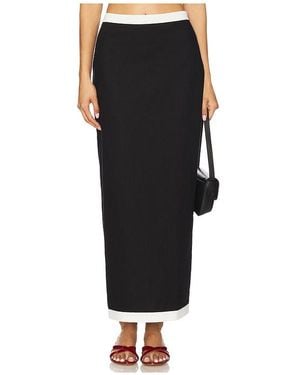 4th & Reckless Brea Maxi Skirt - Black