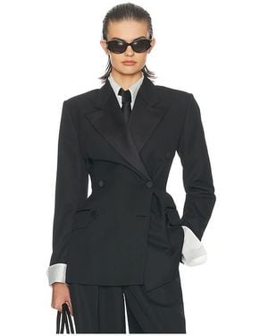 Helsa The Tuxedo Jacket - ブラック
