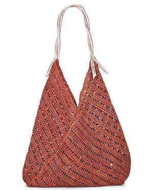 Flora Bella Tote-Bag Panama - Rot