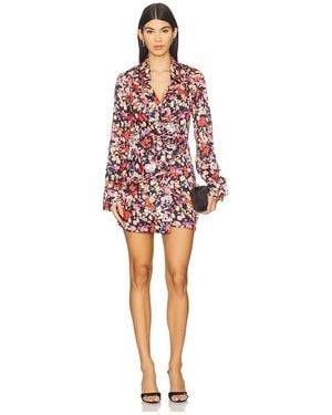 Kika Vargas Iris Dress - Red